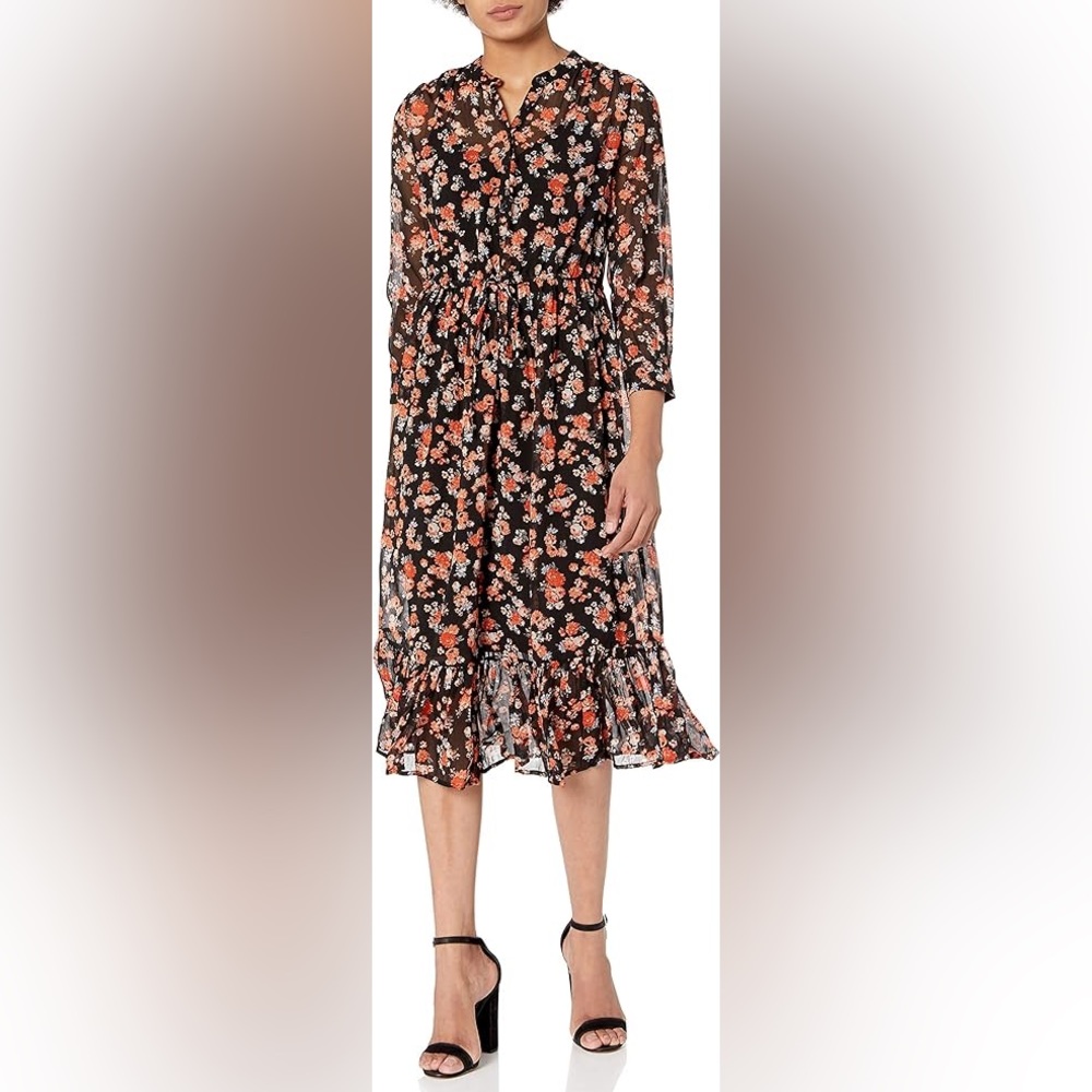 Lucky Brand NWT Floral Maxi Dress XL